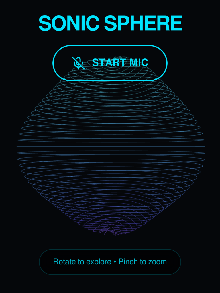 3D Sound Wave Generator
