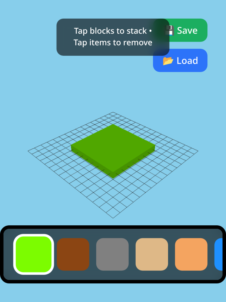3D Voxel Builder (windows and doors still not implemented cuz no credits)