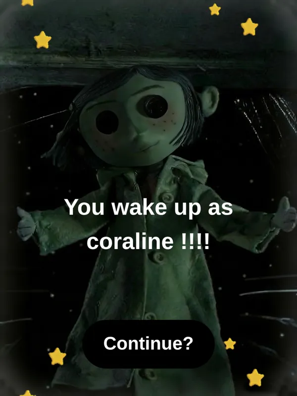 Coraline Wake Up Adventure