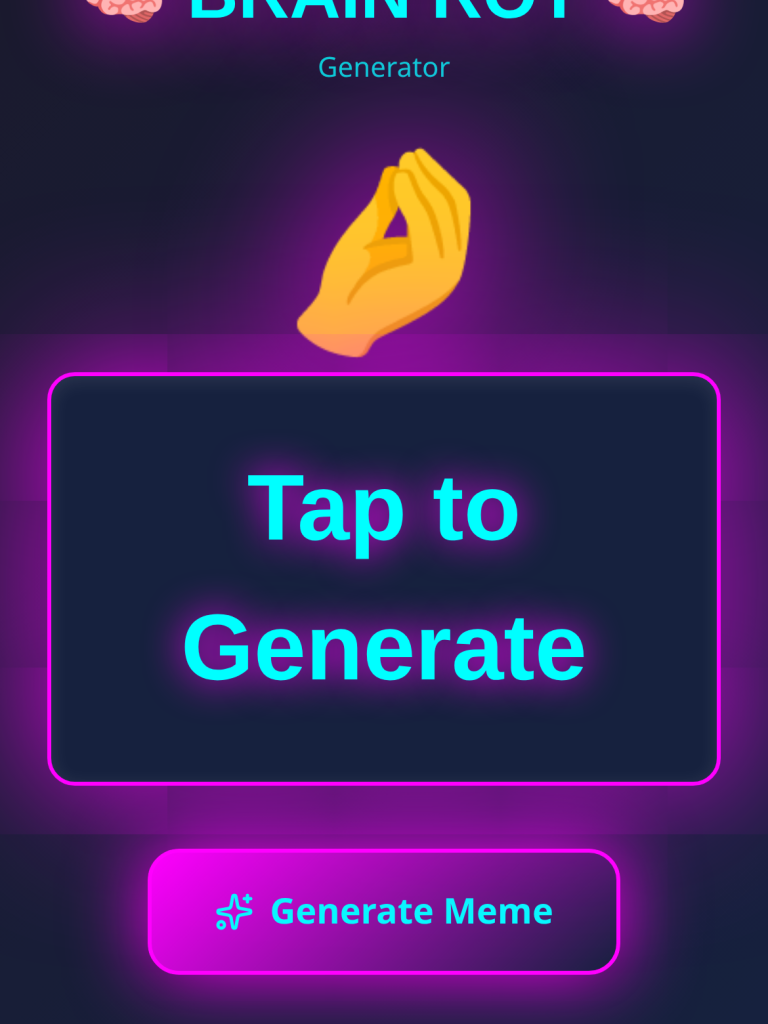 Italian brain rot taken literally