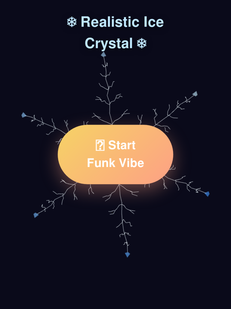 3D Rainbow Snowflake