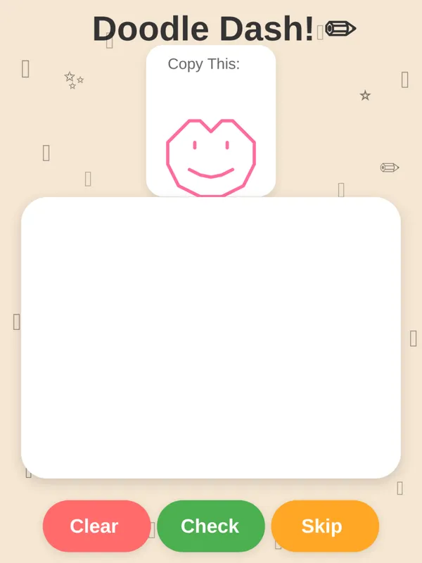 try and draw correct