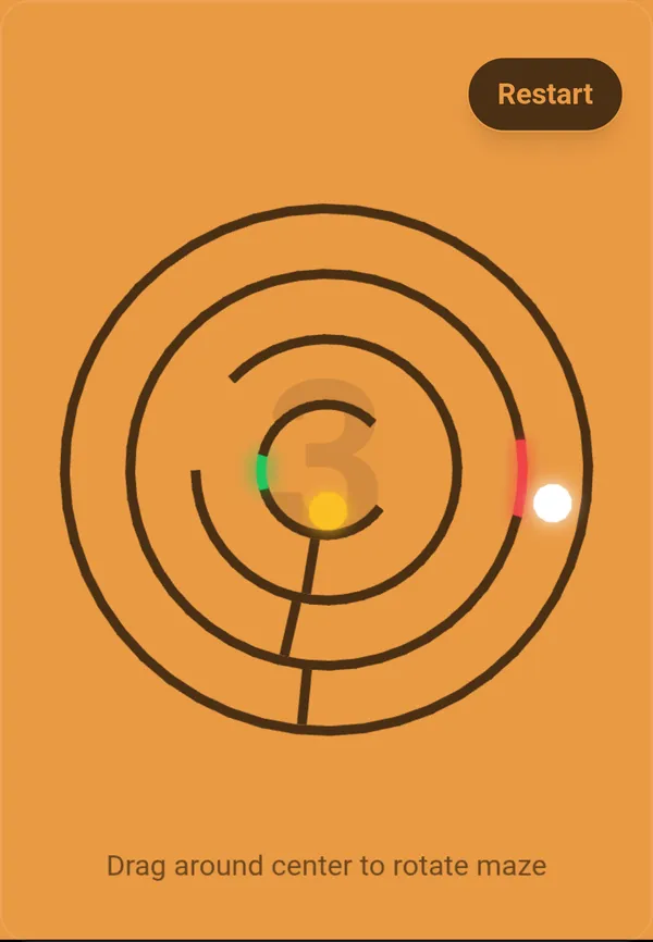 Gravity puzzle game