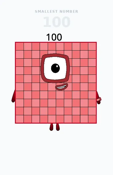 divide 100 and make small number